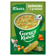 Knorr Gorący Kubek Ogórkowa z grzankami 13 g