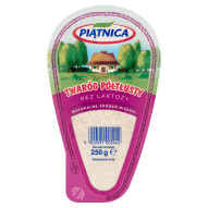 Piątnica Twaróg półtłusty bez laktozy 250 g