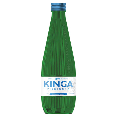 Kinga Pienińska Naturalna woda mineralna niegazowana niskosodowa 330 ml