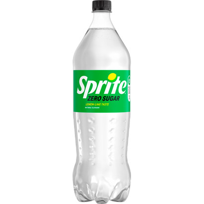 Sprite Zero Sugar Napój gazowany o smaku cytrynowo-limonkowym 1,5 l
