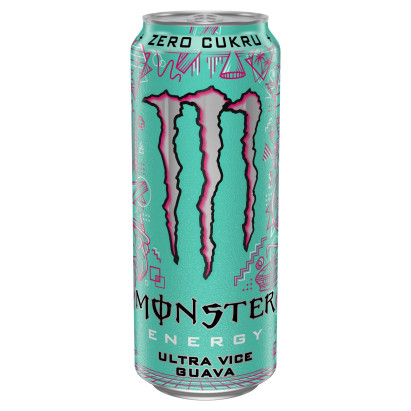 Monster Energy Ultra Vice Guava Gazowany napój energetyzujący 500 ml