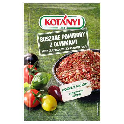 Kotányi Mieszanka przyprawowa suszone pomidory z oliwkami 22 g