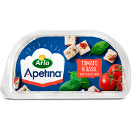 Arla Apetina Ser biały typu śródziemnomorskiego w zalewie olejowej z pomidorami i bazylią 100 g