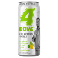 4Move Active Vitamins + Minerals Gazowany napój o smaku limonki i cytryny 330 ml
