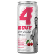 4Move Active Vitamins + Minerals Gazowany napój o smaku wiśniowym 330 ml