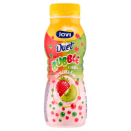 Jovi Duet Bubble Napój jogurtowy o smaku truskawka-kiwi 230 g