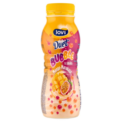 Jovi Duet Bubble Napój jogurtowy o smaku mango-marakuja 230 g