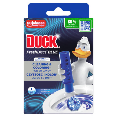 Duck Fresh Discs Blue Żelowy krążek do toalety 36 ml
