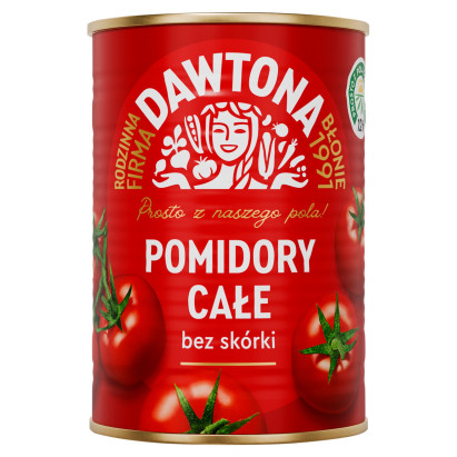 Dawtona Pomidory całe bez skórki 400 g