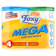 Foxy Mega Papier toaletowy 4 rolki