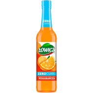 Łowicz Zagęszczona baza napoju o smaku pomarańcza 400 ml