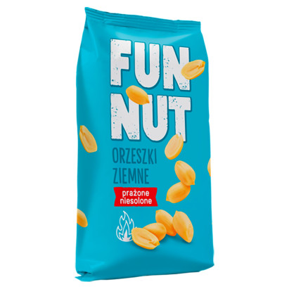 Fun Nut Orzeszki ziemne prażone niesolone 350 g