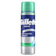 Gillette Series Kojący żel do golenia z aloesem, 200 ml
