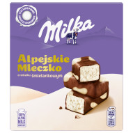 Milka Alpejskie Mleczko Pianka o smaku śmietankowym 350 g