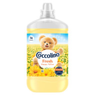Coccolino Fresh Happy Yellow Płyn do płukania tkanin koncentrat 1702 ml (74 prania)