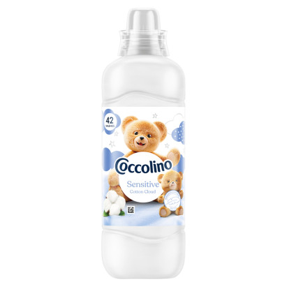 Coccolino Sensitive Cotton Cloud Płyn do płukania tkanin koncentrat 966 ml (42 prania)