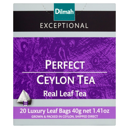 Dilmah Exceptional Czarna cejlońska herbata klasyczna 40 g (20 torebek)