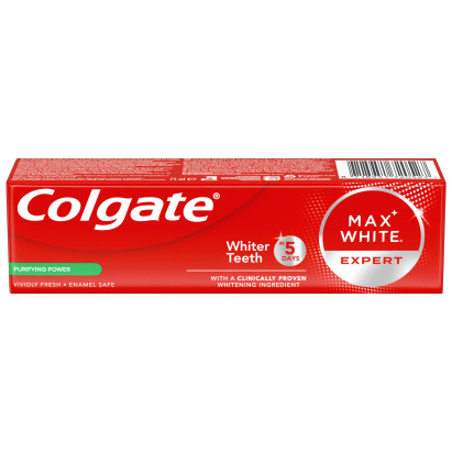 pasta do zębów Colgate Max White Expert Purifying Power 75 ml