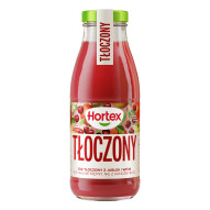 Hortex Sok tłoczony z jabłek i wiśni 250 ml