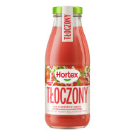 Hortex Sok tłoczony z jabłek i czerwonych porzeczek 250 ml