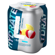 Lech Hydrate Piwo bezalkoholowe o smaku liczi i cytryny 2 l (4 x 0,5 l)