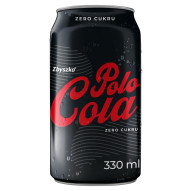 Zbyszko Polo Cola Zero cukru Napój gazowany o smaku cola 330 ml