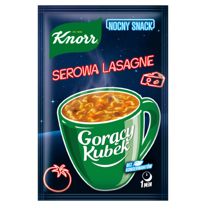 Knorr Gorący Kubek Zupa serowa lasagne 19 g
