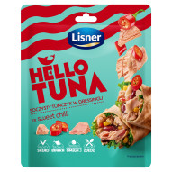 Lisner Hello Tuna Soczysty tuńczyk w dressingu ze sweet chilli 85 g