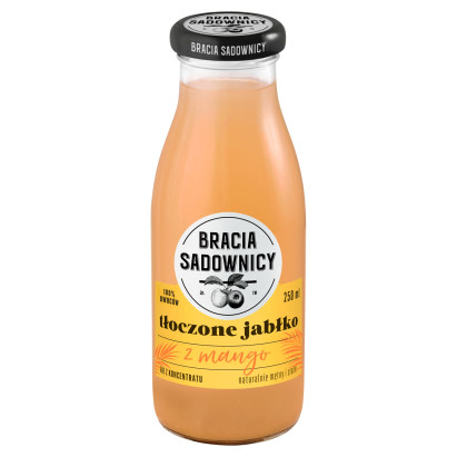 Bracia Sadownicy Sok tłoczone jabłko z mango 250 ml