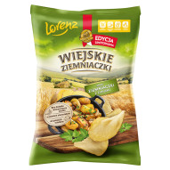 Wiejskie Ziemniaczki Chipsy ziemniaczane smak ziemniaczki z ziołami 130 g