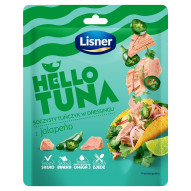 Lisner Hello Tuna Soczysty tuńczyk w dressingu z jalapeño 85 g