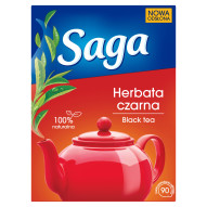 Saga Herbata czarna 126 g (90 torebek)