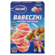 Gellwe Babeczki malinowo-śmietankowe mieszanka do wypieku 238 g