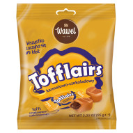 Wawel Tofflairs Cukierki karmelowo-czekoladowe 95 g
