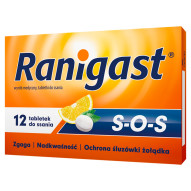 Ranigast S-O-S Tabletki 12 sztuk