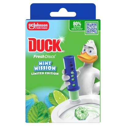 Duck Fresh Discs Mint Mission Żelowy krążek do toalet 36 ml