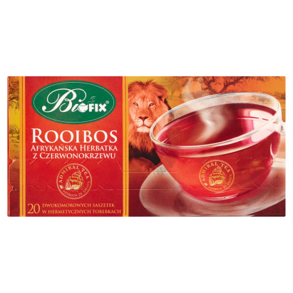 Bifix Admiral Tea Rooibos Afrykańska herbatka z czerwonokrzewu 40 g (20 x 2 g)
