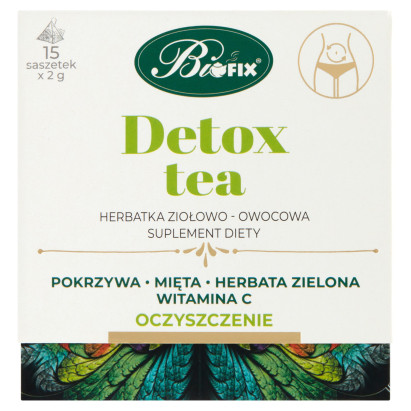 Bifix Herbatka ziołowo-owocowa oczyszczanie 30 g (15 x 2 g)