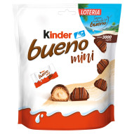 Kinder Bueno Mini Wafel pokryty mleczną czekoladą wypełniony nadzieniem 108 g