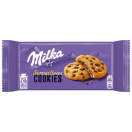 Milka Sensations Cookies, ciastka z czekoladowym nadzieniem i kawałkami mlecznej czekolady - 156 g