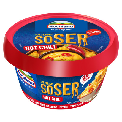 Hochland Soser Hot Chili Sos serowy 175 g
