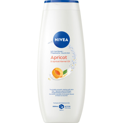 Nivea Apricot & Apricot Seed Oil Kremowy żel pod prysznic 500 ml