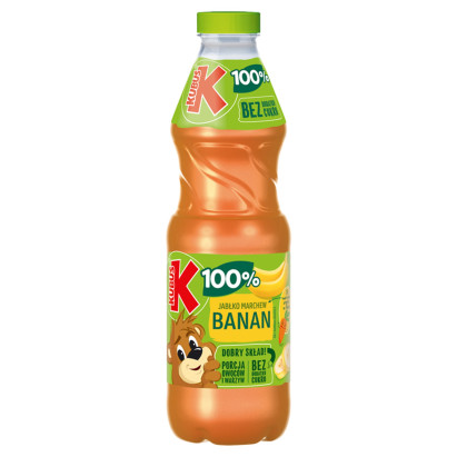 Kubuś 100 % sok jabłko marchew banan 850 ml