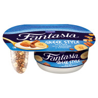Fantasia Jogurt typu greckiego z orzechami bananami i czekoladą 100 g
