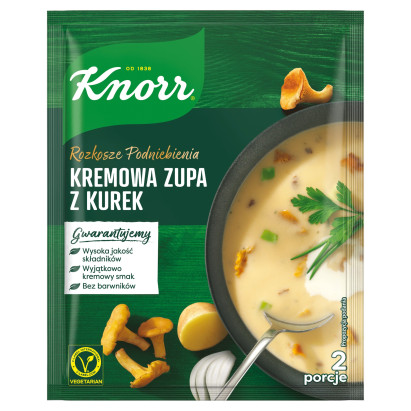 Knorr Rozkosze podniebienia Kremowa zupa z kurek 56 g