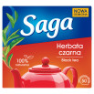 Saga Herbata czarna 70 g (50 torebek)