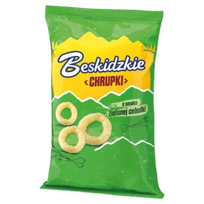 Beskidzkie Chrupki o smaku zielonej cebulki 85 g