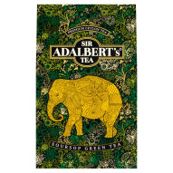 Adalbert's Tea Herbata zielona z wyciągiem z flaszowca miękkociernistego liściasta 100 g
