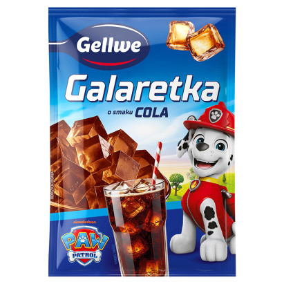 Gellwe Galaretka o smaku cola 72 g