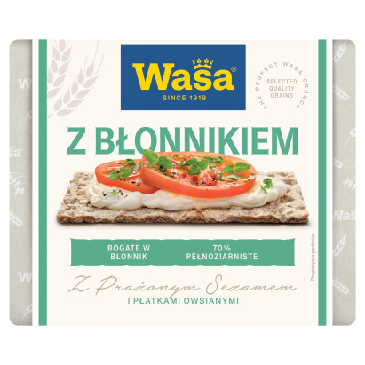 Wasa Pieczywo chrupkie z błonnikiem 230 g